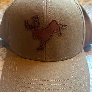 STIO - BALL CAP - JACKALOPE - OS - TAN DARK TAN LOGO